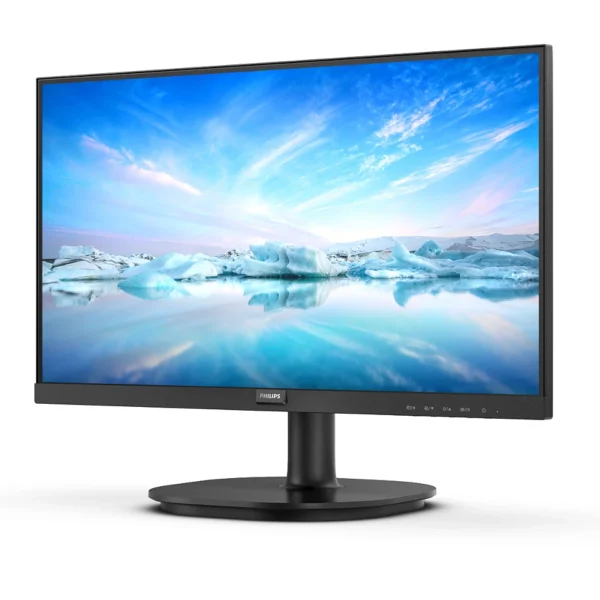 PHILIPS 22 inch Class Thin Full HD (1920 x 1080) Monitor, 100Hz Refresh Rate, VESA, HDMI x1, VGA x1, LowBlue Mode, Adaptive Sync, 221V8LB - Image 7