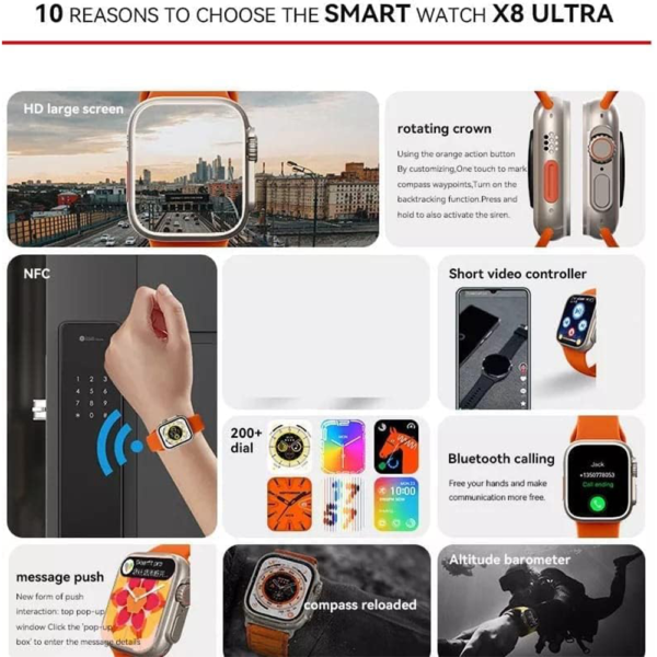 X8 Ultra Smart Watch - Image 3