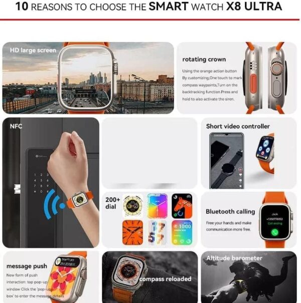X8 Ultra Smart Watch - Image 6